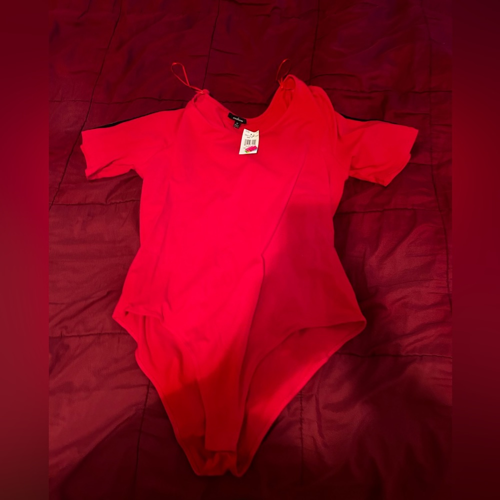 Never worn Red Bodysuit US Size 18/20